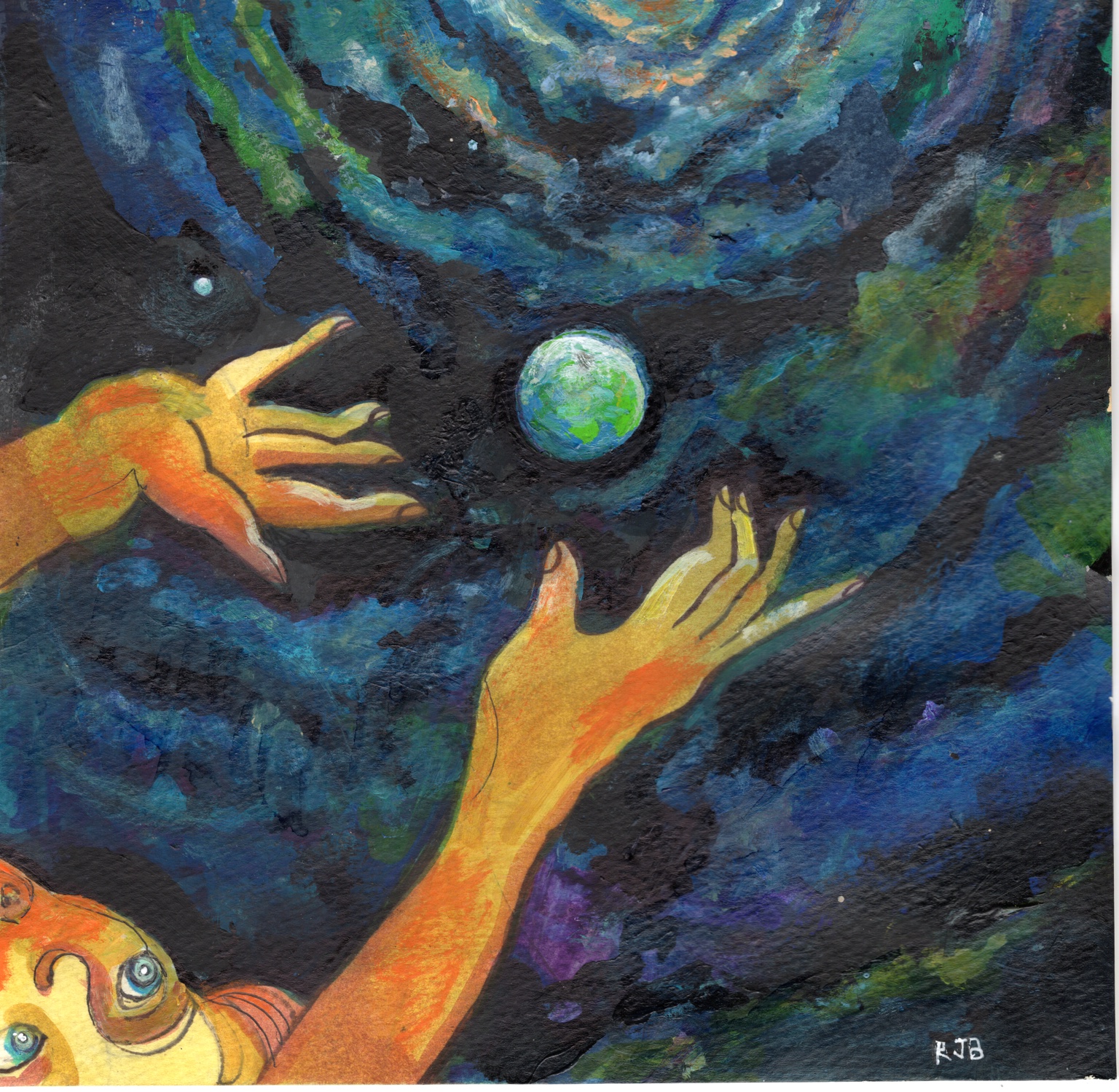 Demiurge — original drawing by Richard J. Bailey