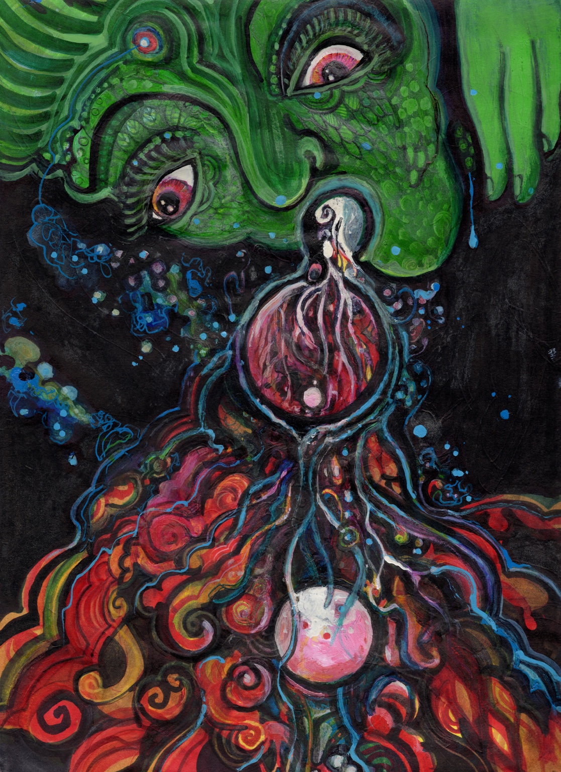 Pathos — original drawing by Richard J. Bailey