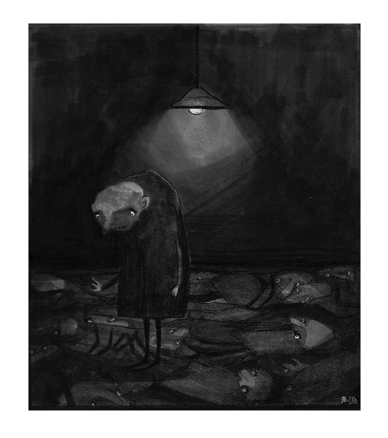 Probable Selves — original drawing by Richard J. Bailey